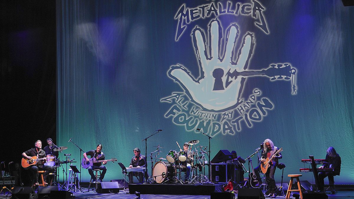 Benefit concert. Metallica all within my hands. The all within my hands helping hands Concert & Auction фото.