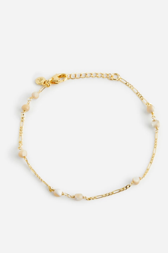 Madewell, Mother of Pearl Anklet