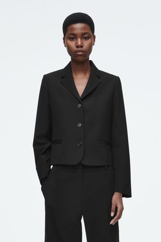 Short Wool Blazer