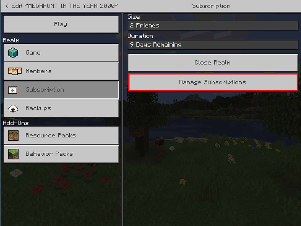 How to set up and manage a Realm in Minecraft Bedrock Edition | Windows ...