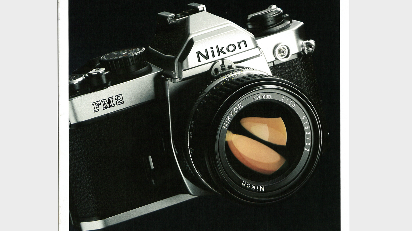 Nikon FM2 pictures in its manual