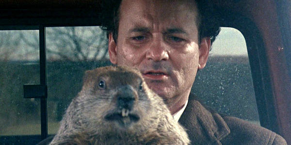 Bill Murray in Groundhog Day