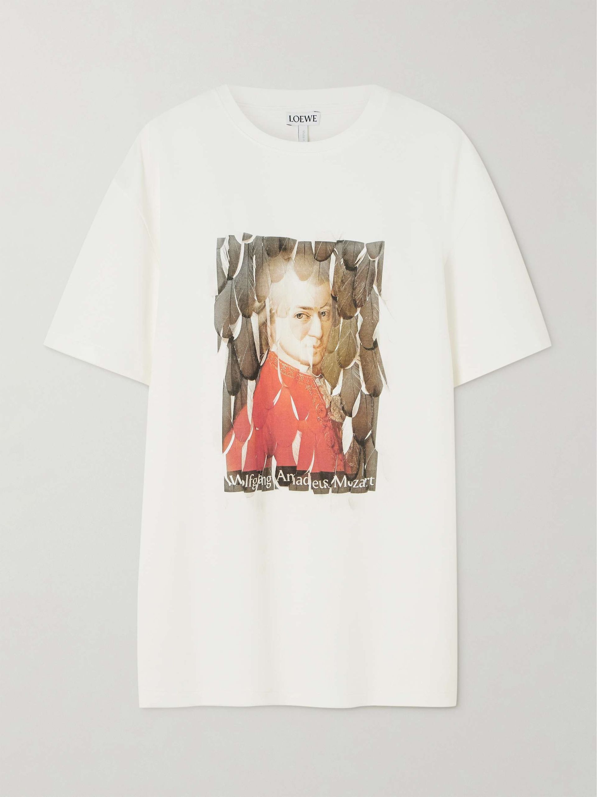Printed Cotton-Blend Jersey T-Shirt