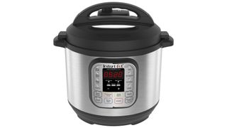 Instant Pot Duo on white background