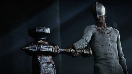 The Duskbloods character holding hammer
