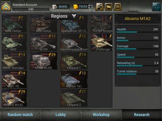 Tanktastic tank select