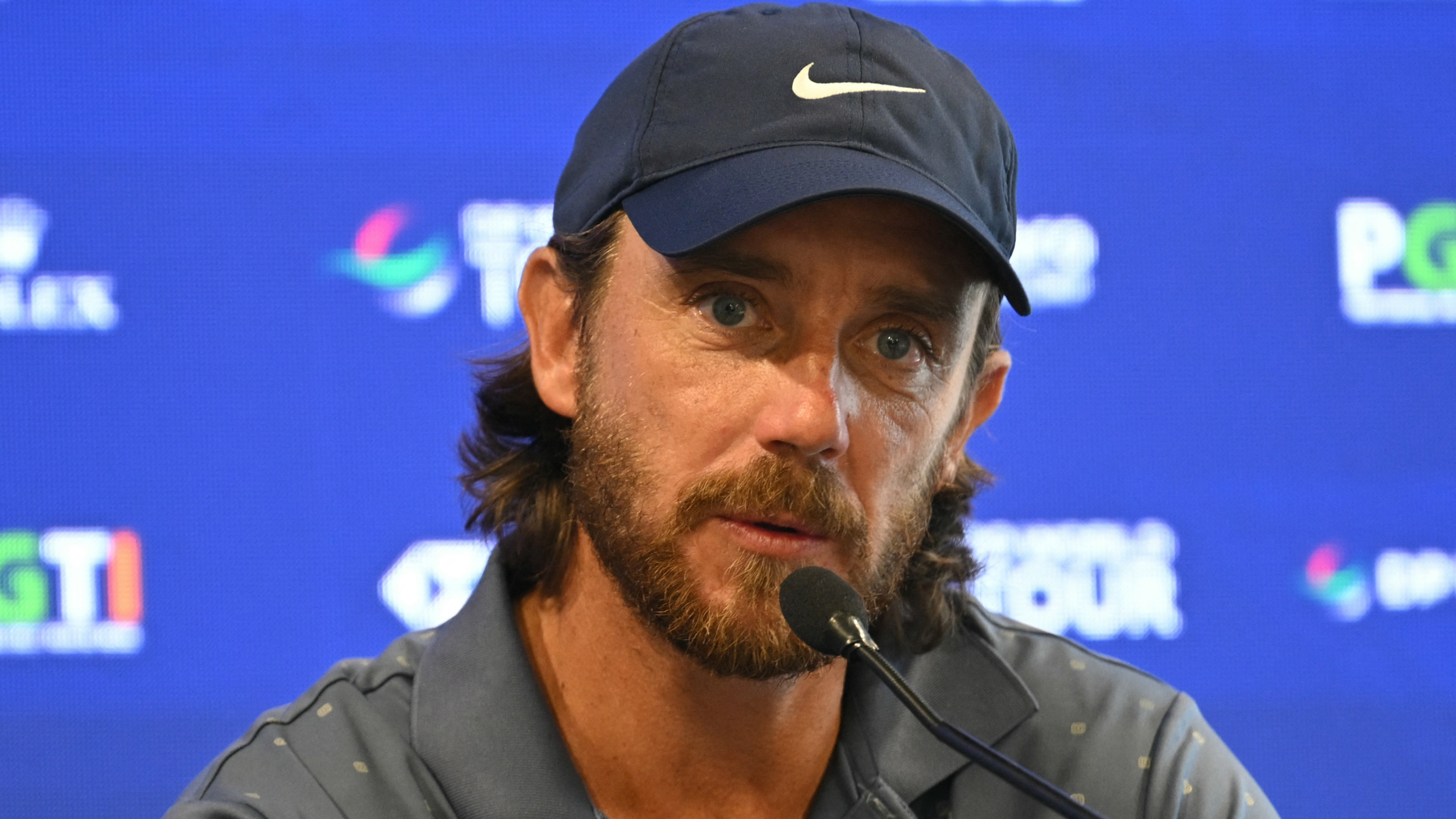 Tommy Fleetwood at the DP World India Championship