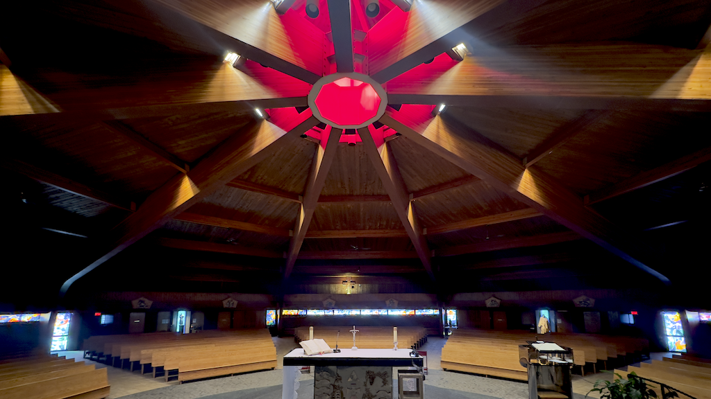 A church received an audio upgrade. 