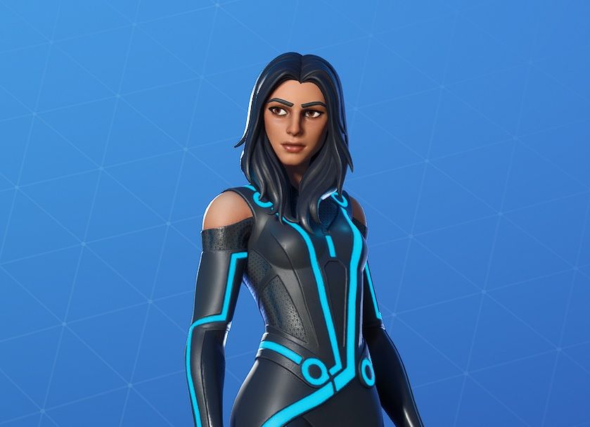tron fortnite skin