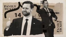 Photo collage of J. D. Vance and Zach Nunn