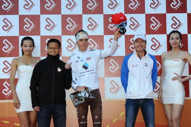 Best young rider Romain Bardet (AG2R)