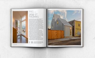 Spread from Contemporary House book Thames and Hudson