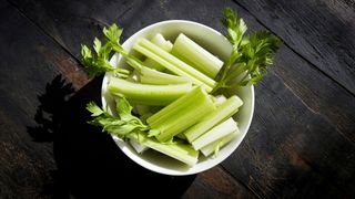 Celery in a bowl