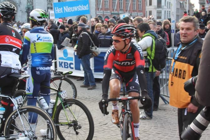 Adam Blythe was a late call-up to the BMC team for the Tour of Flanders.