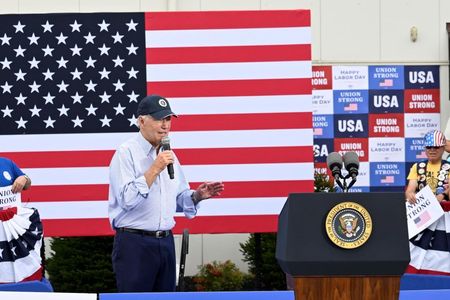 President Biden at Labor Day speech in Philadelphia