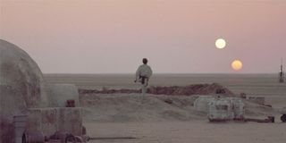 Star Wars A New Hope Tatooine Luke Skywalker