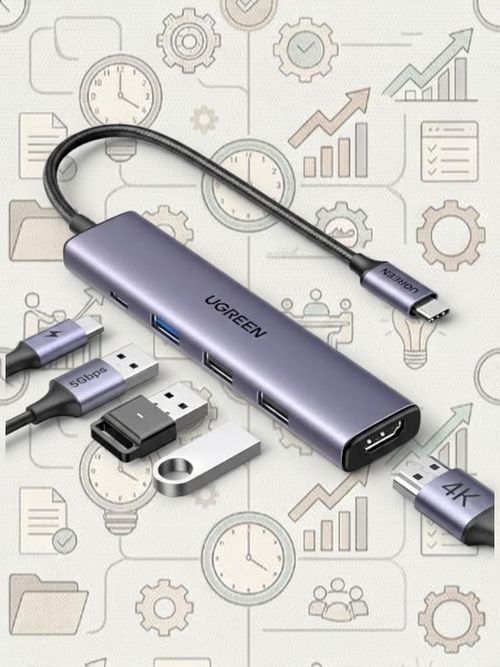 Revodok 105 USB-C Hub