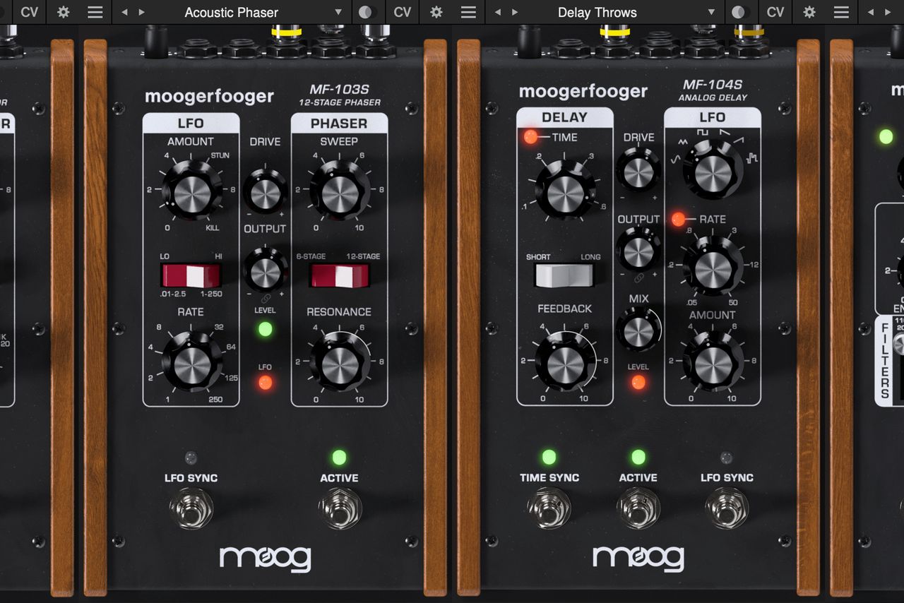 Moog Moogerfooger effect plugins