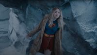 Supergirl's cameo at the end of Superman (2025)