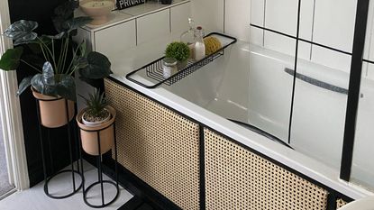 DIY bath panel 