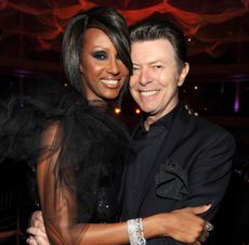 meet cute - iman and david bowie