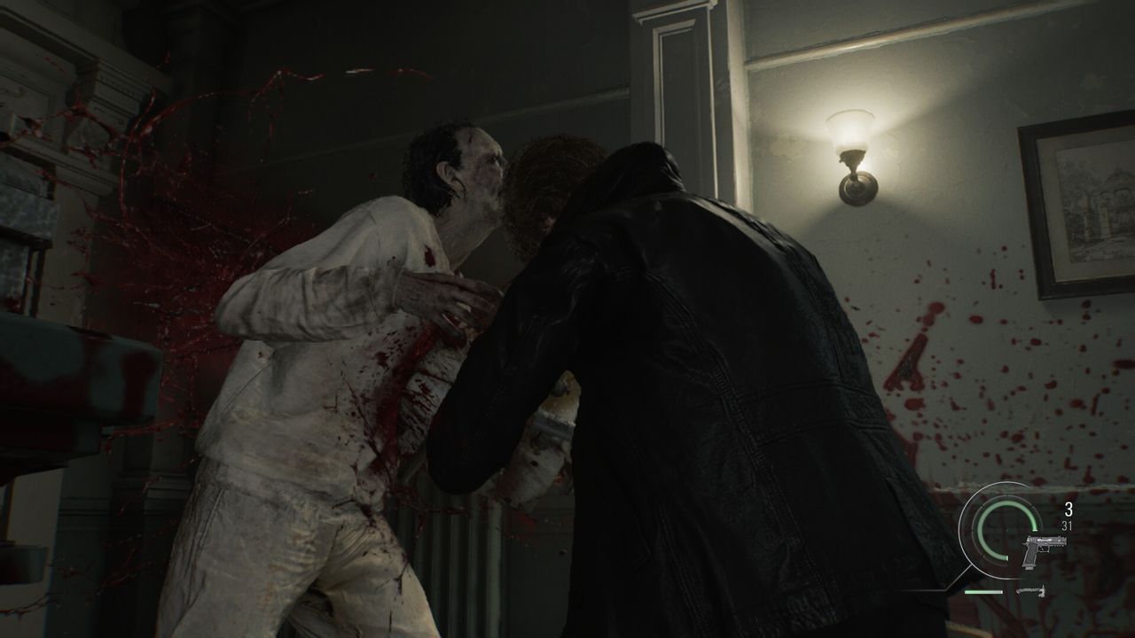 Killing zombies with the chainsaw