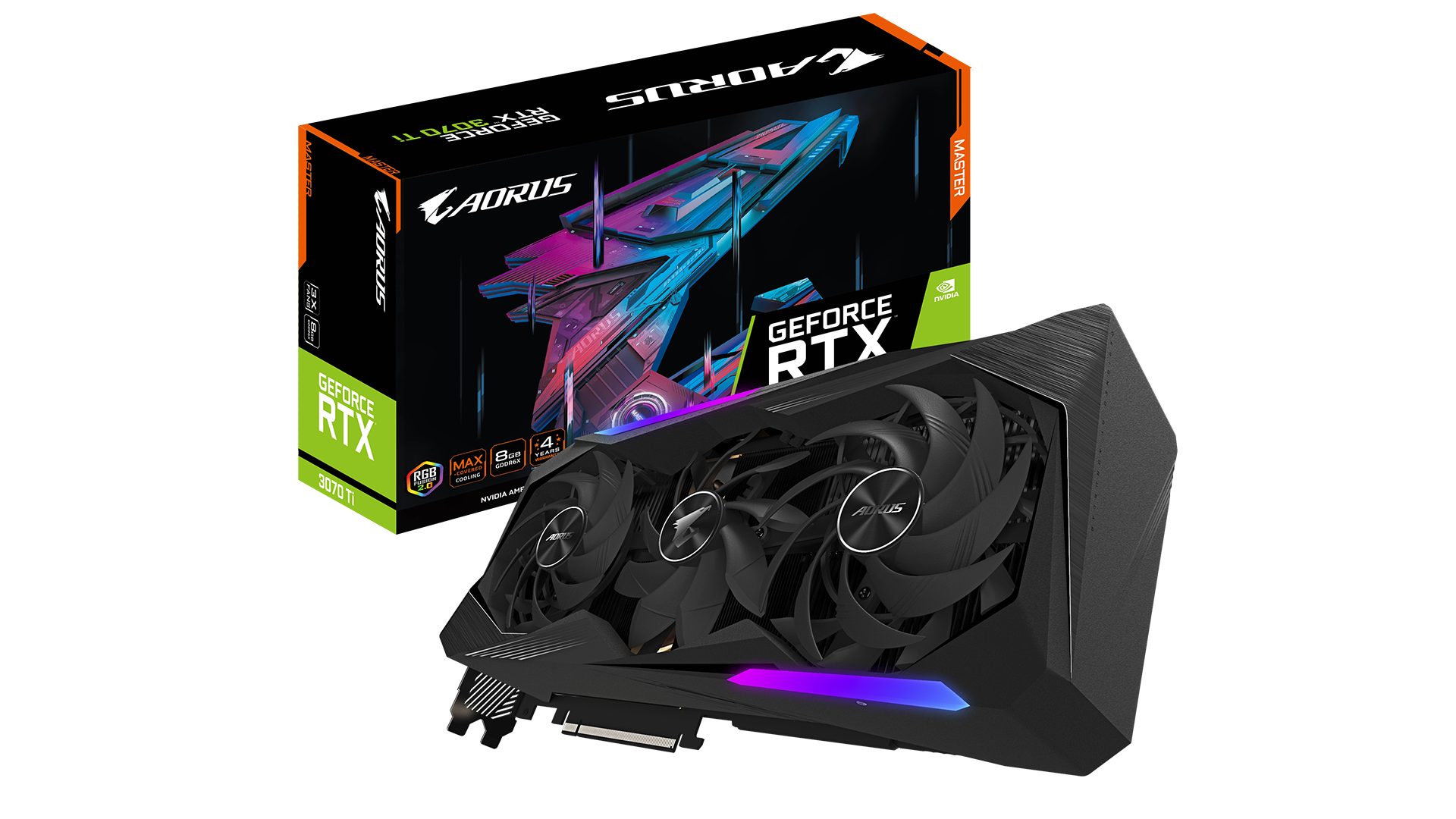 AORUS GeForce RTX 3070 Ti MASTER 8G