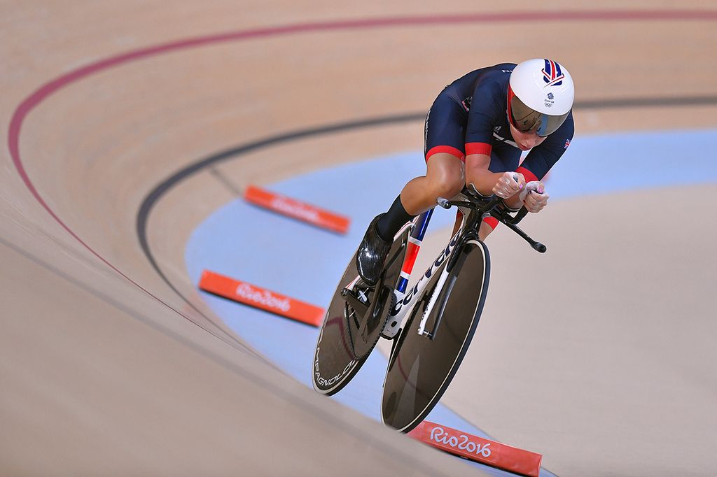 Laura Trott (Great Britain) in the individual pursuit