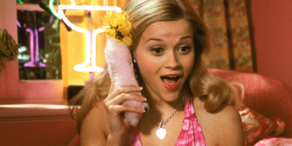 Reese Witherspoon as Elle Woods in Legally Blonde