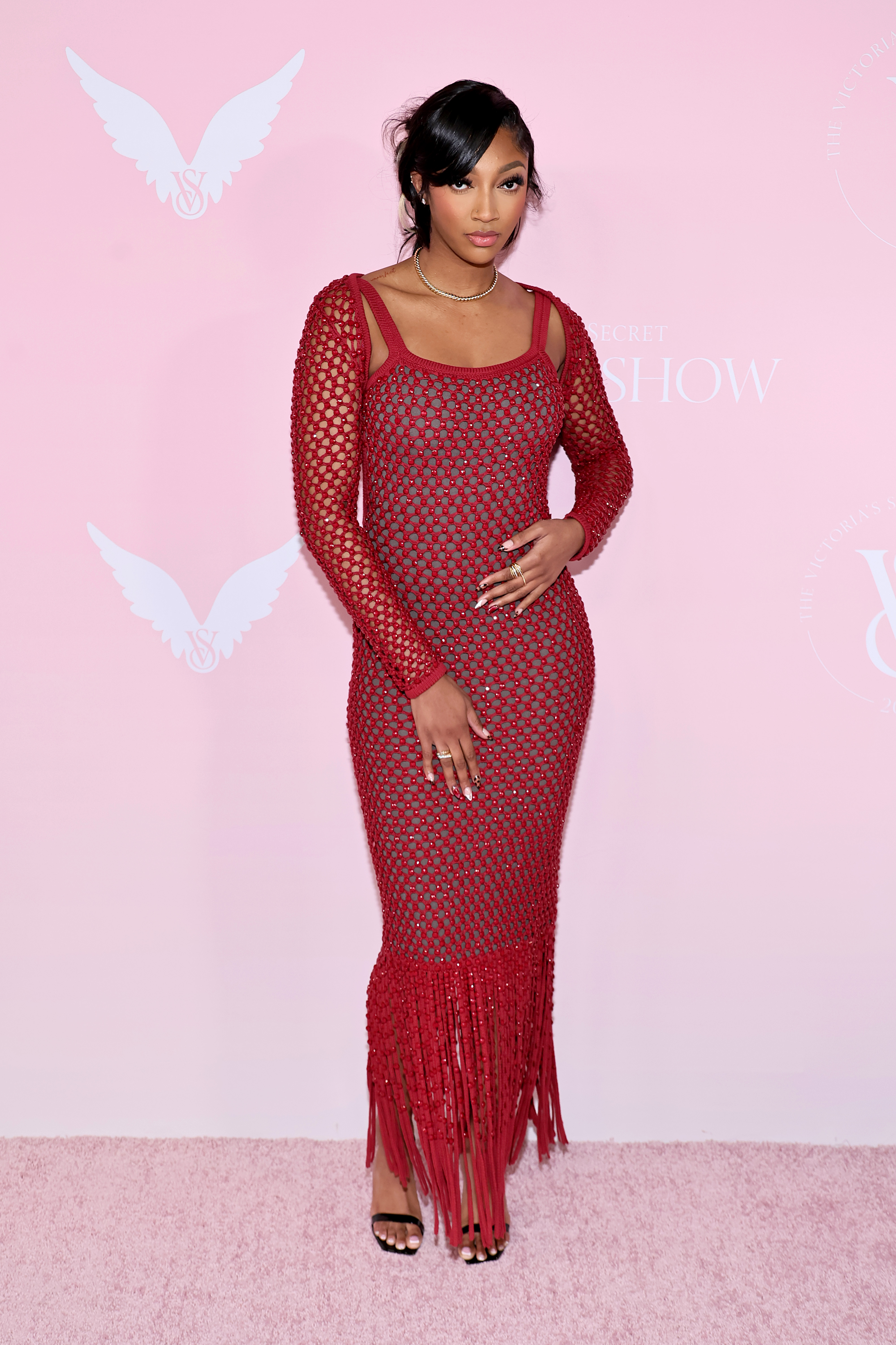 Angel Reese attended the 2024 Victoria&#039;s Secret show, before being announced as an angel this year