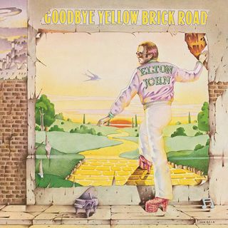 Elton John 'Goodbye Yellow Brick Road' album artwork