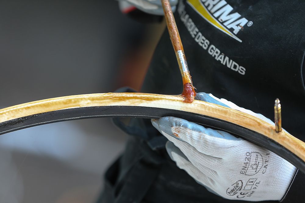Gluing a few tyres for the 2016 Giro d'Italia