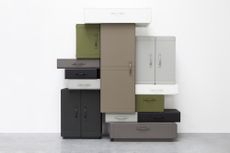 Standalone wardrobes in stack
