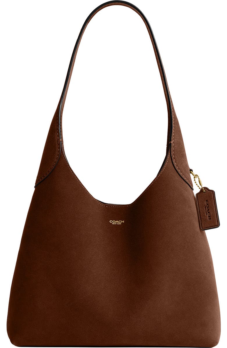 Brooklyn 28 Suede Shoulder Bag
