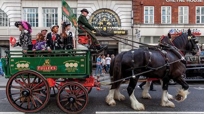 Fuller’s brewery dray