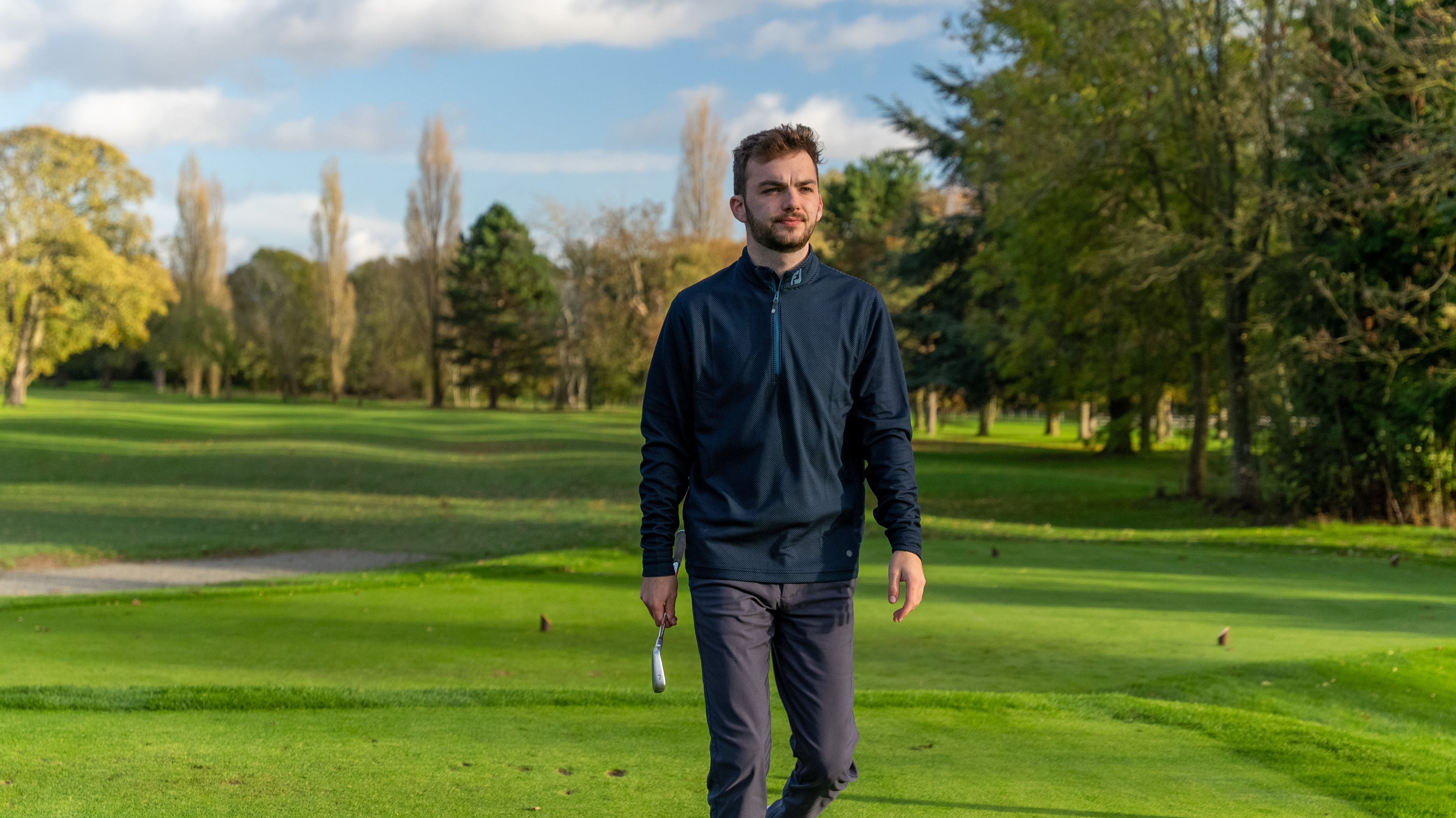 FootJoy Thermoseries Midlayer in blue