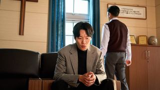 Ryu Jun-yeol as Sung Min-chan in "Revelations" on Netflix