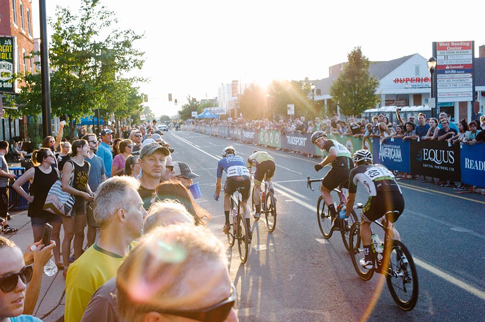 The winning break of Mike Margarite (CRCA / The Weather Channel / Specialized), Geno Villafano (CCAP), Michael Jones (Nalgene p/b Sager Beer Works), and Adam Carr (Team Skyline) spent a little bit of time arguing in the final laps but still managed to stay away.