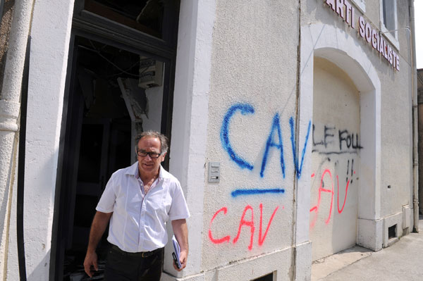 CAV bomb attack Carcasonne