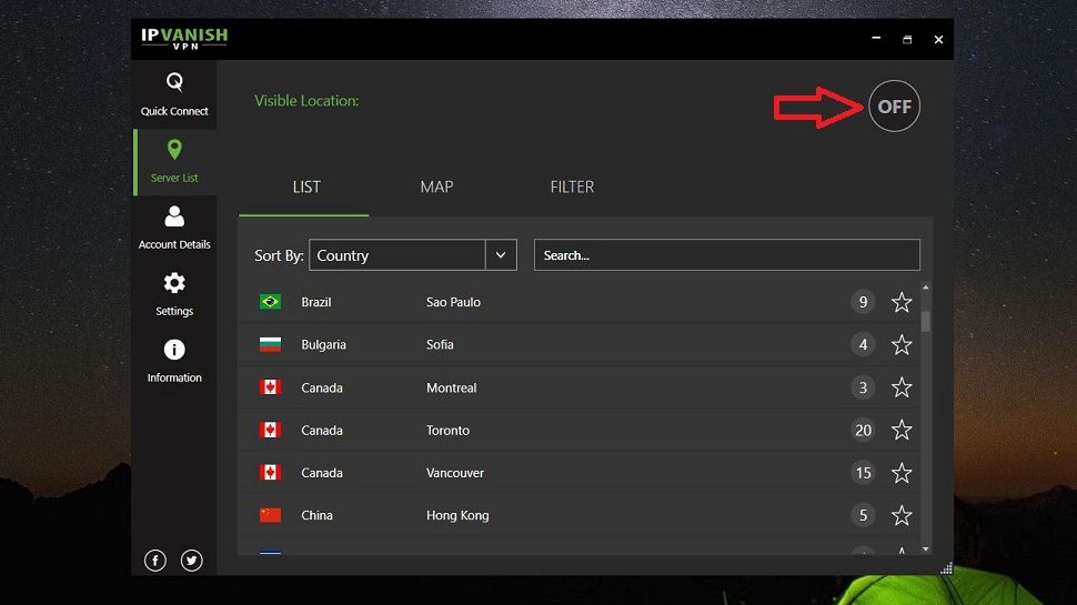 How to choose a security protocol in the IPVanish Windows app | TechRadar