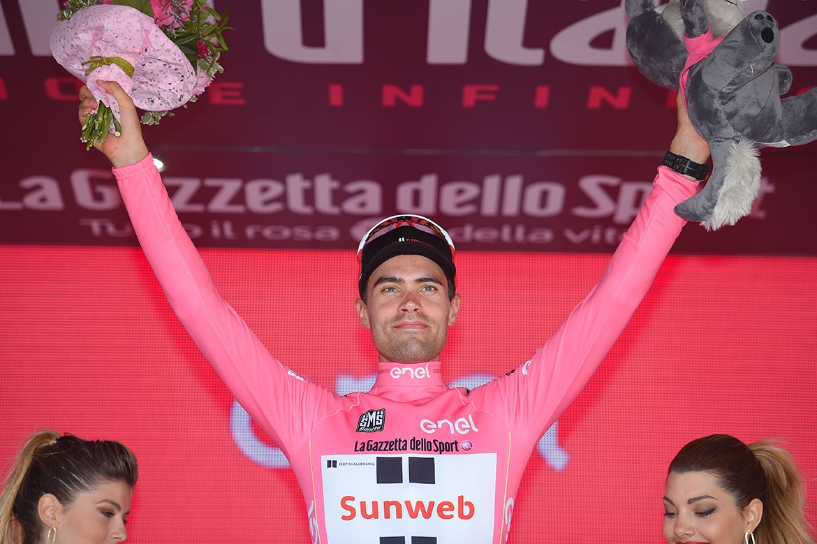 Tom Dumoulin at the Giro d'Italia