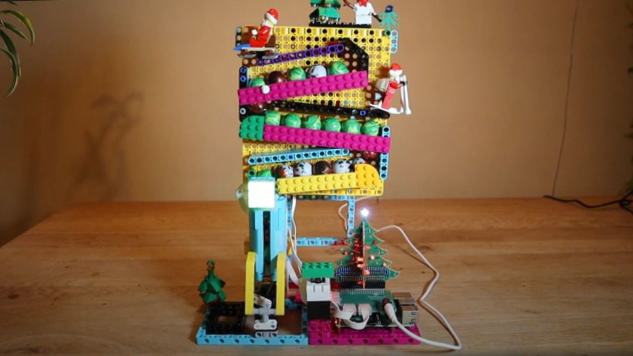Advent Calendar Raspberry Raspberry Pi Advent Calendar Dispenses Daily Candy | Tom's Hardware