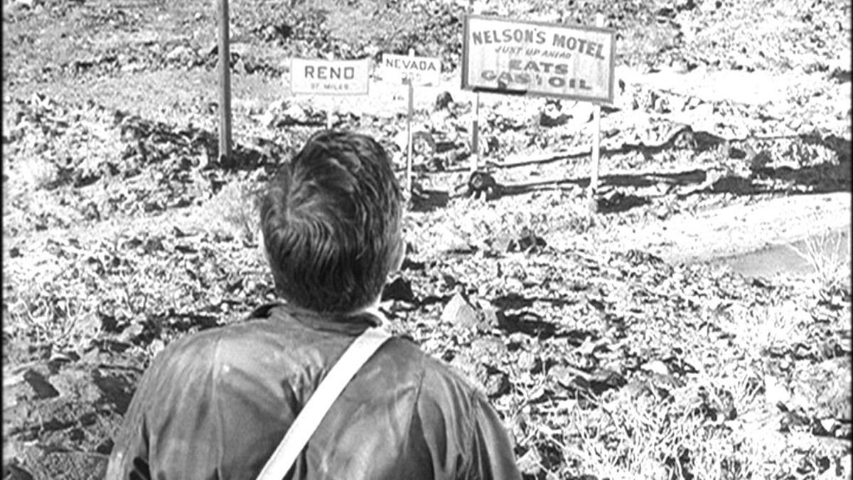 The Twilight Zone episode "I Show an Arrow into the Air"