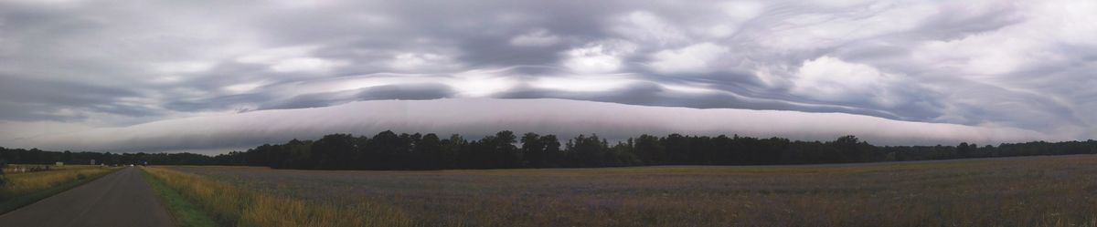 a roll cloud over Poland.