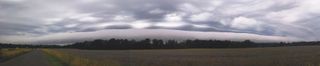 a roll cloud over Poland.