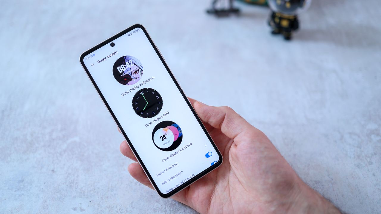 A photo of the Nubia Flip 5G