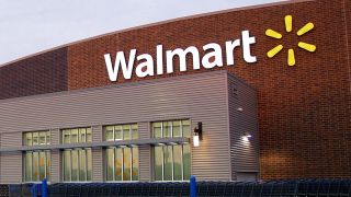 Walmart store external facade