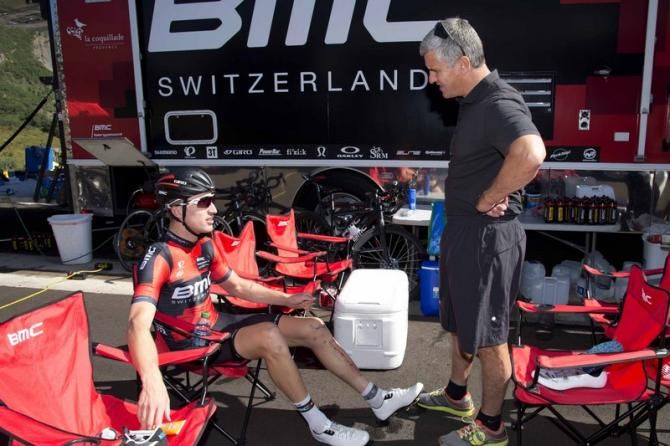 Taylor Phinney (BMC) is able to ride again after his USA nationals crash