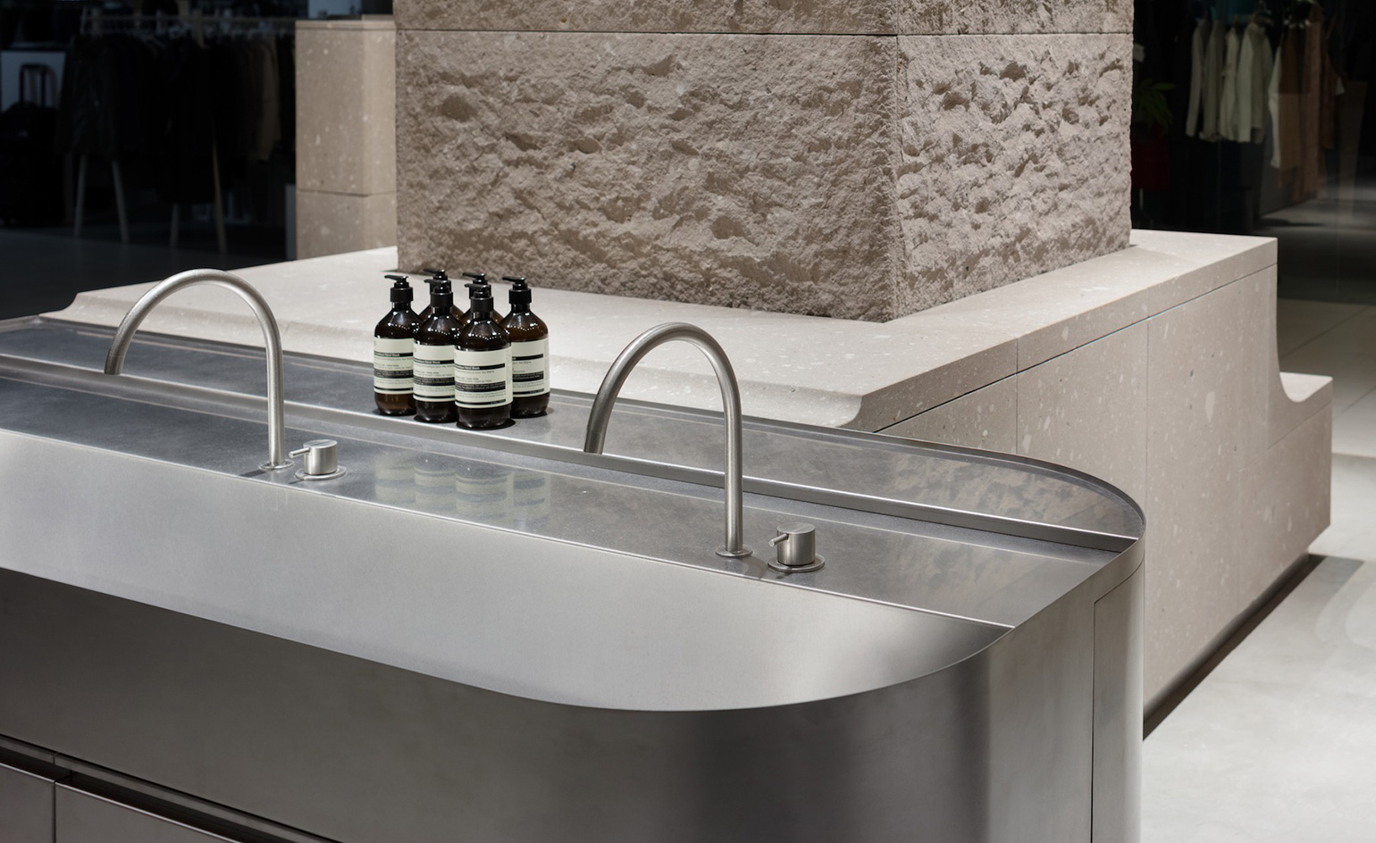 Aesop's new Sopporo store takes a step back into nature