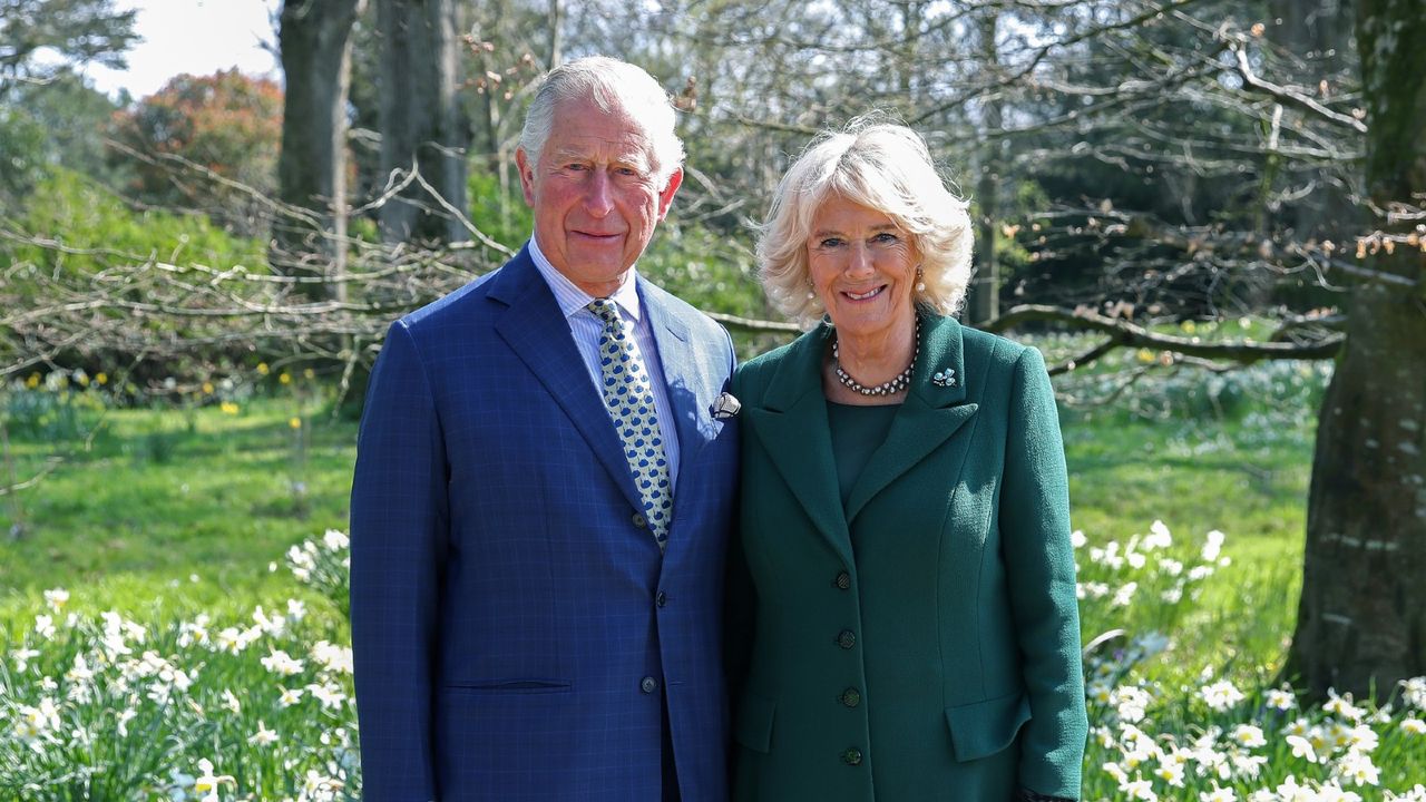 The Prince of Wales and Duchess of Cornwall at Highgrove House